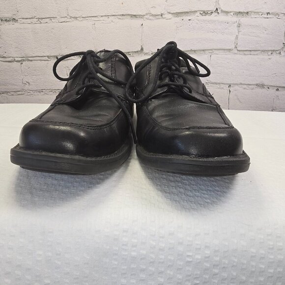 ROCKPORT MENS ESSENTIAL DETAILS WATERPROOF OXFORD, APRON TOE, BLACK SIZE 8 - Picture 7 of 9